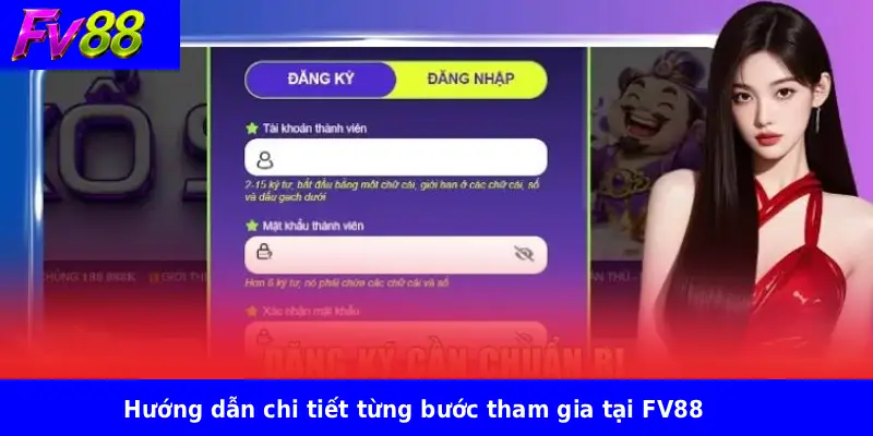 FV88 14 Hướng dẫn chi tiết từng bước tham gia tại FV88