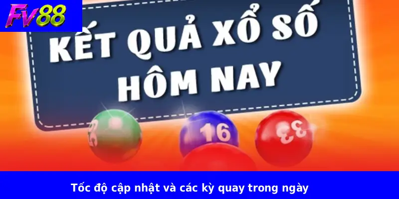 Xổ Số Nhanh FV88 2 Tốc độ cập nhật và các kỳ quay trong ngày